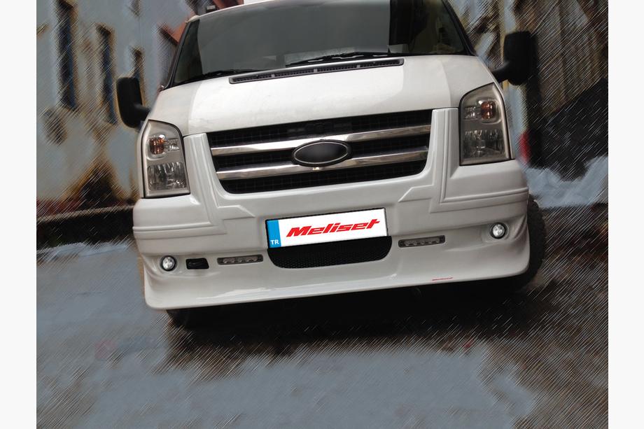 Ford Transit 2000–2014 Front bumper lip (2006-2014, DRL, with grille) Photo 2