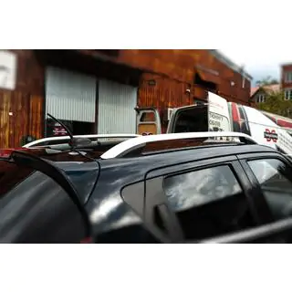 Roof Rails CROWN (matte grey) photo 3