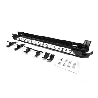 Side Steps Original Design (for EU and USA, 2 pcs, Aluminum) Toyota Highlander 2013-2019 photo 2