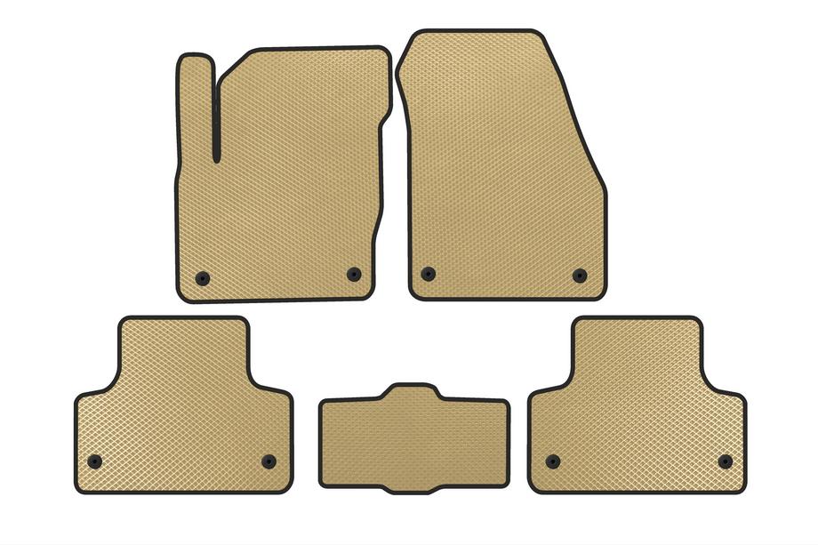 Range Rover Evoque 2012-2018 EVA Floor Mats (Beige) Image