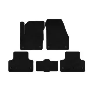 Deluxe Textile Floor Mats (Black) photo 1