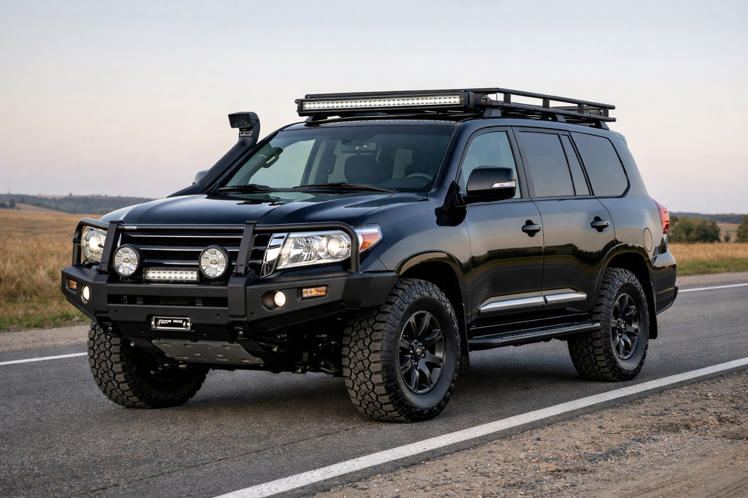 Toyota Land Cruiser 200 highway upgrade without tacky mods