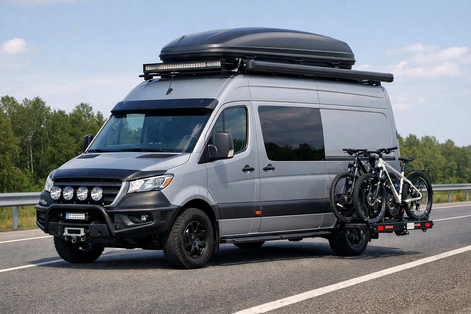 What to fit on a Mercedes Sprinter W907/W910 for highway driving