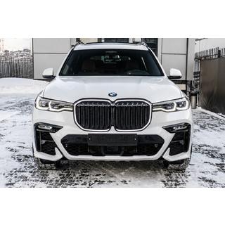1 Bar LED kidney grilles (2019-2022, gloss black) photo 1