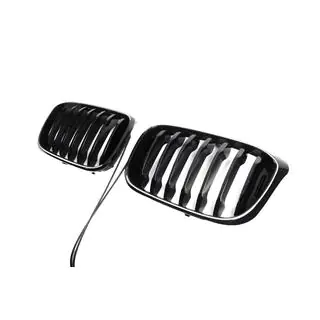 Kidney Grilles 1 Bar LED (2018-2021, Gloss Black) photo 3