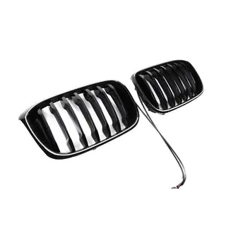 Kidney Grilles 1 Bar LED (2018-2021, Gloss Black) photo 4