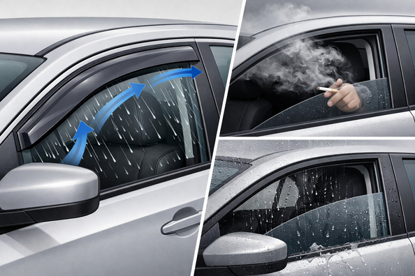 Window deflectors: what they solve—and what they don’t Photo 1