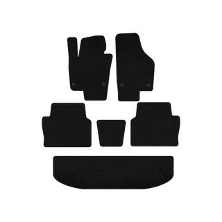 Deluxe Textile Floor Mats (3 Rows, Black) Seat Alhambra 2010- photo 1