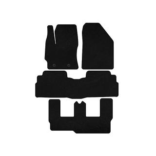 Deluxe Textile Floor Mats (3 rows, 7-seater, black) Toyota Verso 2009–2018 photo 1