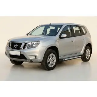 Allmond Grey side steps (2 pcs, aluminum) Nissan Terrano 2014- photo 1