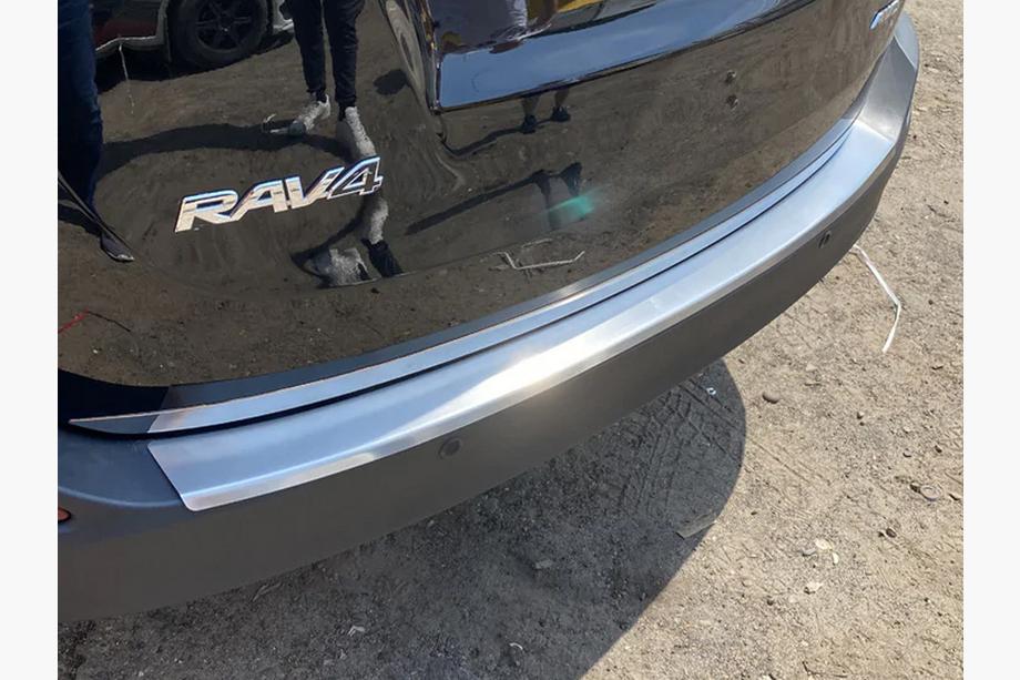 Toyota Rav 4 2013-2018 Trunk Trim OmsaLine Stainless Steel (2013-2016) Photo 6