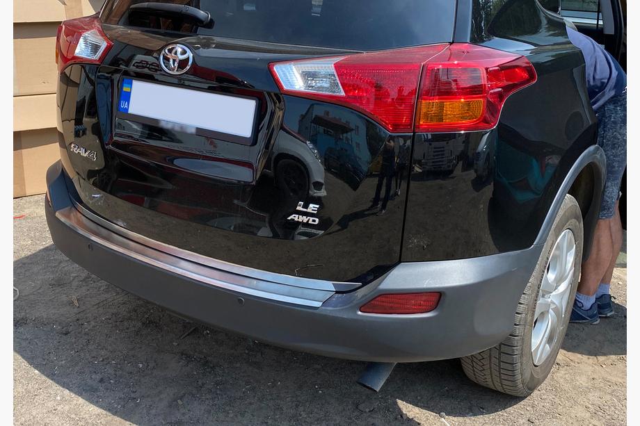 Toyota Rav 4 2013-2018 Trunk Trim OmsaLine Stainless Steel (2013-2016) Image