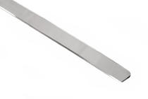 Mercedes Vito/V-class W447 2014- Wide stainless steel tailgate trim above license plate photo 6