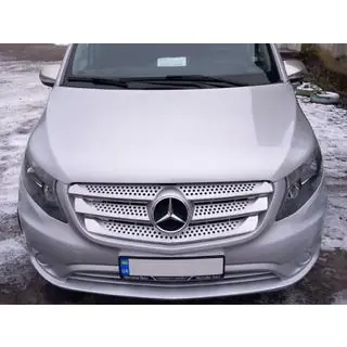 Grille Covers 2014-2020 (5 pcs, Stainless Steel)