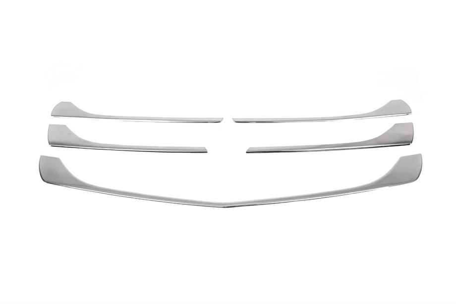 Mercedes Vito/V-class W447 2014- Grille Covers 2014-2020 (5 pcs, Stainless Steel) Photo 2