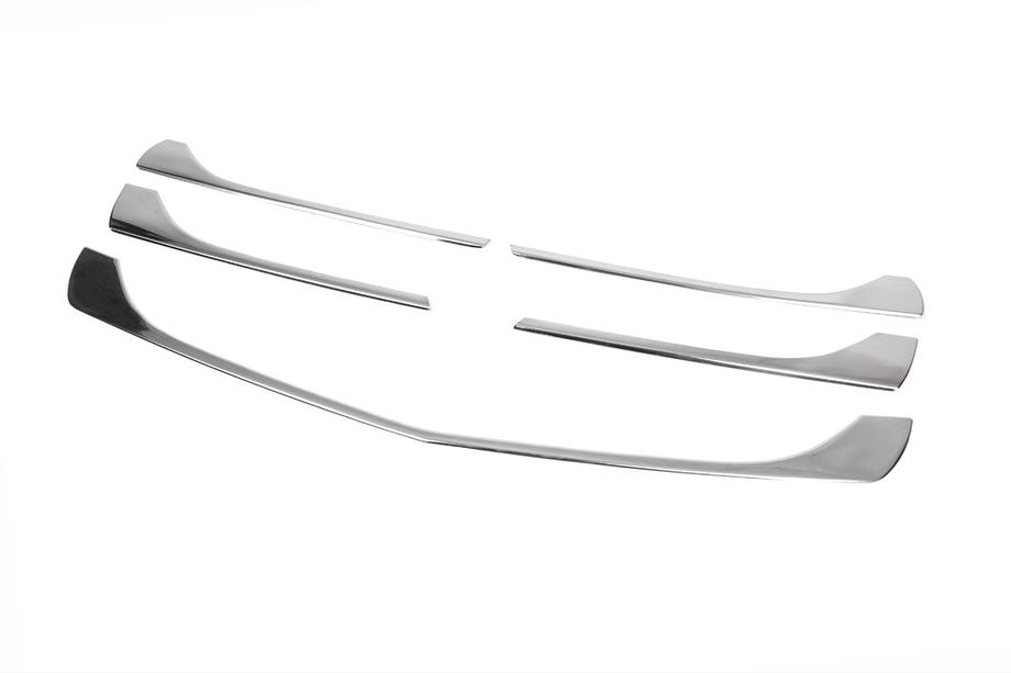 Mercedes Vito/V-class W447 2014- Grille Covers 2014-2020 (5 pcs, Stainless Steel) Photo 11