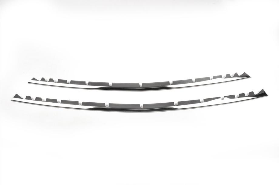 Mercedes Vito/V-class W447 2014- Bumper grille trims (2 pcs, stainless steel) Photo 1