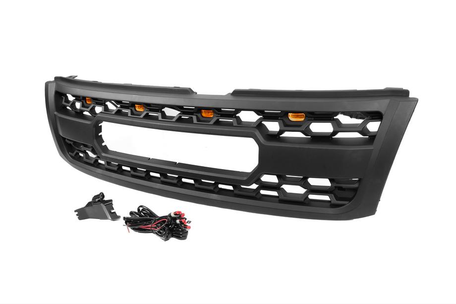 Nissan Patrol Y61 1997-2011 Radiator Grille 2002-2004 (OffRoad) Photo 2