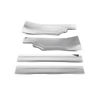 Stainless Steel Door Sill Protectors OmsaLine (4 pcs) photo 2