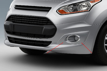 Ford Connect 2014-2021 Fog light covers (2 pcs, stainless steel) photo 1