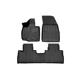 Stingray 3D rubber floor mats (hybrid, 3 pcs) Chery Omoda 9 2022–