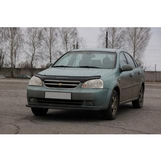 Front nudge bar ST008 Black (42 mm, stainless steel) Chevrolet Lacetti 2003-2024 photo 3