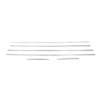 Lower window trims stainless steel (6 pcs) photo 3