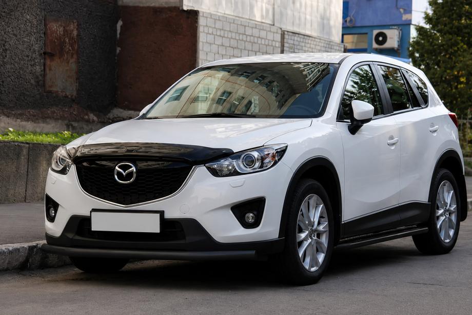 Mazda CX-5 2012-2017 Front Bumper Guard ST008 Black (Stainless Steel) Photo 2