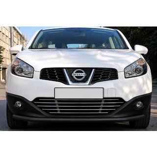 Front bull bar ST008 Black (2014-2017, stainless steel) Nissan Qashqai 2014-2021