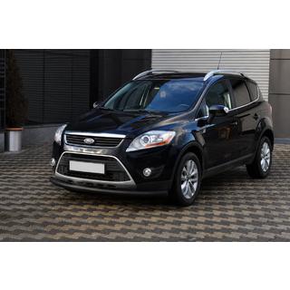 Front protection bar ST008 Black (stainless steel) photo 2
