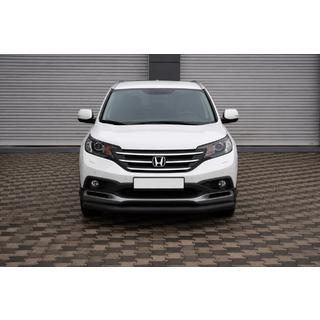 Front protection bar ST008 Black (stainless steel) photo 2