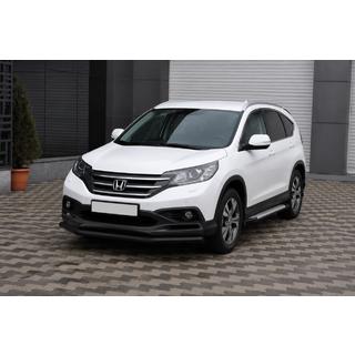 Front protection bar ST008 Black (stainless steel) photo 3