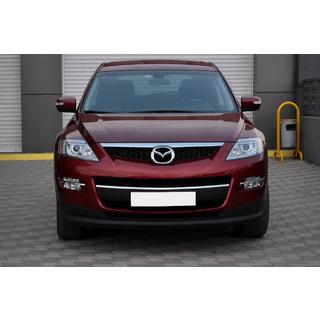 Front protection bar ST008 Black (stainless steel) Mazda CX-7 2006-2012 photo 2