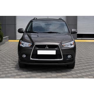 Front protection bar ST008 Black (stainless steel) photo 3
