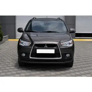 Front protection bar ST008 Black (stainless steel) photo 3