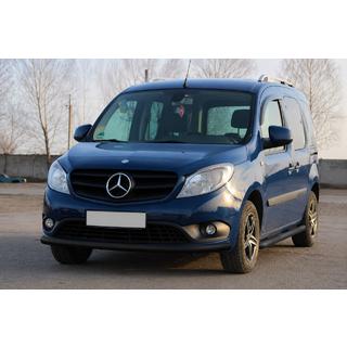 Front protection bar ST008 Black (stainless steel) photo 2