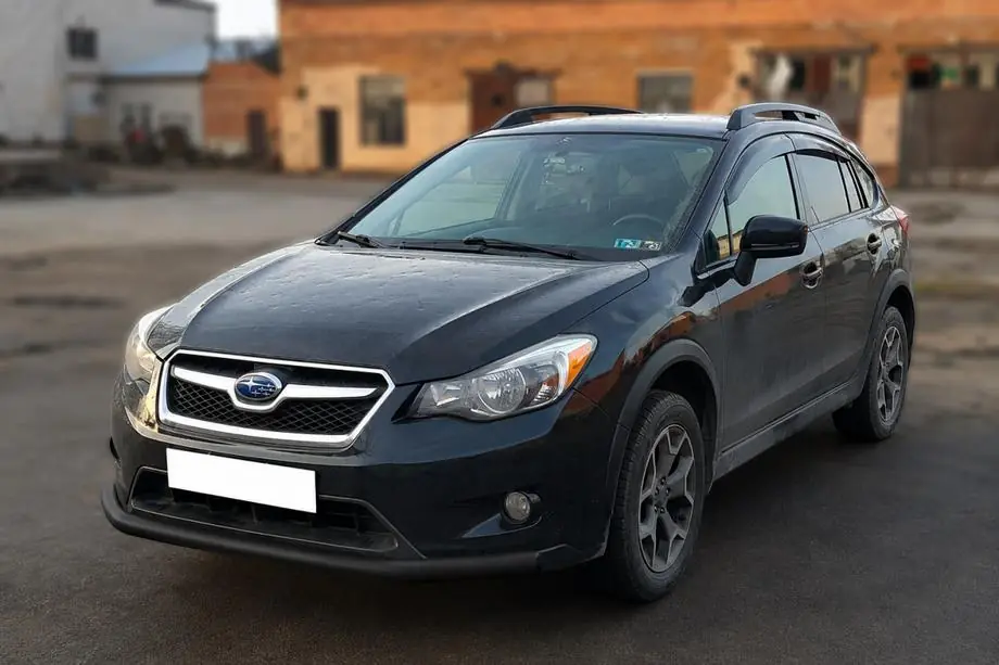 Subaru XV 2011-2017 Front Bumper Guard ST008 Black (Stainless Steel) Photo 3
