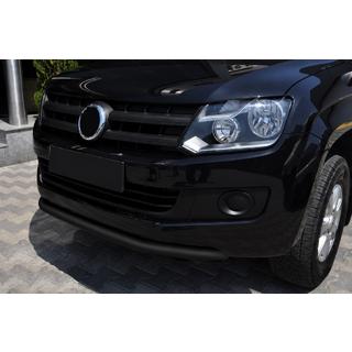 Front Bumper Guard ST008 Black (Stainless Steel) photo 1