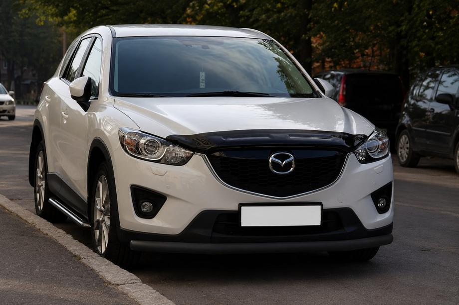 Mazda CX-3 2015- Front Bumper Guard ST008 Black (Stainless Steel) Photo 3