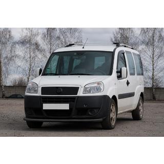 Front Bumper Guard ST008 Black (Stainless Steel) Fiat Doblo I 2001-2005 photo 1