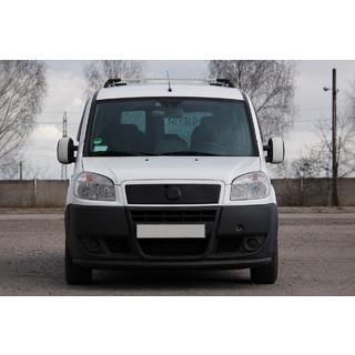 Front Bumper Guard ST008 Black (Stainless Steel) Fiat Doblo I 2001-2005 photo 2