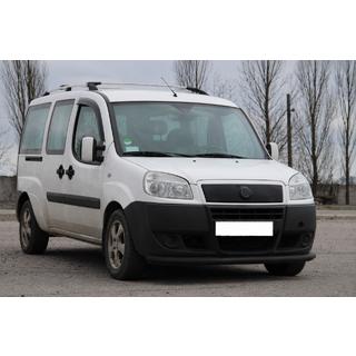 Front Bumper Guard ST008 Black (Stainless Steel) Fiat Doblo I 2001-2005 photo 3