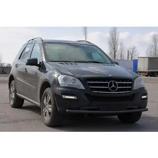 Front Bumper Guard ST008 Black (Stainless Steel) photo 2