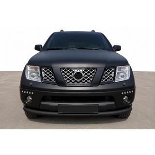 Front bull bar ST008-2 Black (stainless steel) Nissan Pathfinder R51 2005-2014