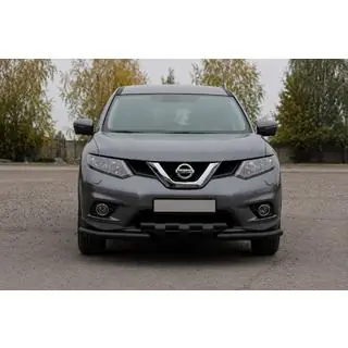Front protection bar ST009-15 Black (stainless steel) photo 1
