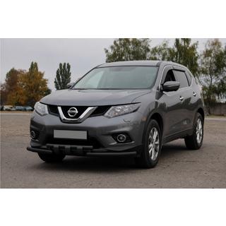 Front protection bar ST009-15 Black (stainless steel) photo 2