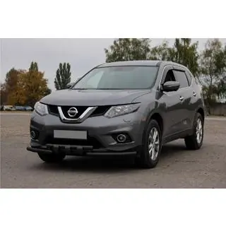 Front protection bar ST009-15 Black (stainless steel) photo 2