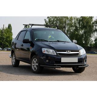 Front protection bar ST009-2 Black (stainless steel) photo 1