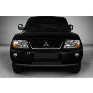 Front Bumper Guard ST014 Black (Stainless Steel)