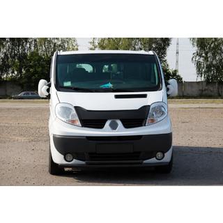 Front Bumper Guard ST014 Black (Stainless Steel) Opel Vivaro 2001–2015 photo 4